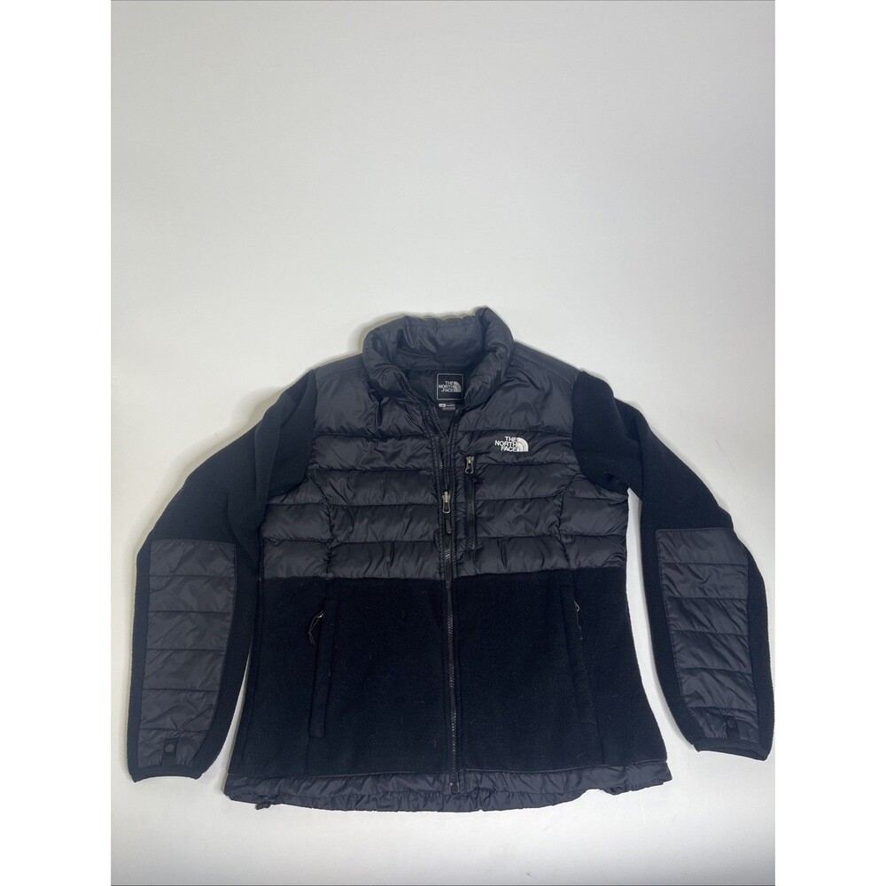 The North Face Denali 550 Down Puffer Fleece Jacket Womens Large Full Zip